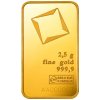 Valcambi Suisse zlatá tehlička 2,5 g
