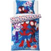 Carbotex Mikroplyšové obliečky 140x200 + 70x90 cm - Spidey Úžasní Priatelia