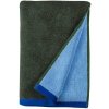 Tmavozelené/modré froté uteráky v súprave 2 ks z Bio bavlny 40x55 cm Soft – Mette Ditmer Denmark