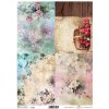 Ryžový papier Vintage (210 x 297 mm, 25-30 g/m2)
