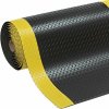 Notrax Notrax 479 Cushion Trax Protiúnavová rohož s diamantovým vzorom čierna / žltá 122 cm x linm