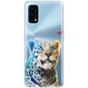Odolné silikónové puzdro iSaprio - Leopard With Butterfly - Realme 7 Pro