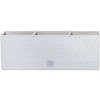 Kvetináč plast biely Prosperplast 60 cm x 25 x 24 cm