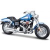 Maisto Harley Davidson FXDFSE CVO Fat Bob (2009), blister box, Modrý 1:18