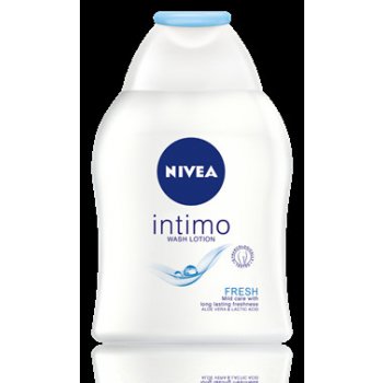 Nivea Intimo Fresh sprchová emulzia na jemné umývanie citlivých partií s aloe vera 250 ml