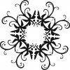 Artemiss Mandala plastová šablóna 12 C 15 cm x 15 cm