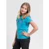 CityZen detské bavlnené tričko petrolejové s potlačou