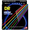 DR Strings Neon Multi-Color NMCA-12