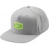 100% ENTERPRISE Snapback sivá