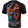 Rashguard - Octagon - Wrestling Family (Rashguard - Octagon - Wrestling Family)