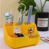 Organizér na kozmetiku žltý