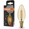 OSRAM sviečková vintage LED žiarovka E14 3,4 W CLASSIC B, teplá biela 4099854091612