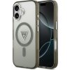 Guess - IML Gradient Triangle Logo MagSafe puzdro pre iPhone 17 - kaki