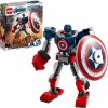 LEGO Super Heroes 76168 Captain America v obrnenom robote