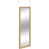 5five - Závesné zrkadlo na dvere TASSO 109x35 cm béžové 206925 + záruka 3 roky zadarmo