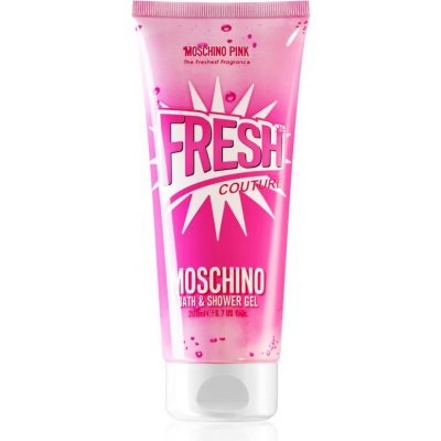 Moschino Pink Fresh Couture sprchový a kúpeľový gél pre ženy 200 ml