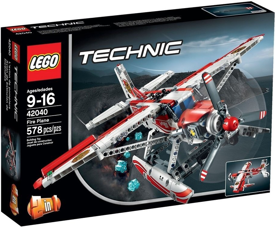 LEGO® Technic 42040 Požiarné lietadlo od 239,9 € - Heureka.sk