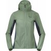 Bergans Rabot Lt Windbreaker Women Jade Green/Orion Blue L Outdoorová bunda