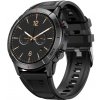 Smart hodinky Madvell Horizon s volaním cez bluetooth čierne s čiernym športovým silikónovým remienkom