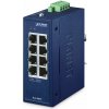 Planet IGS-800T Kompaktní Průmyslový Switch 8x1Gb RJ45, -40 +75°C, IP30, EFT+ESD, 9-48VDC, fanless (IGS-800T)