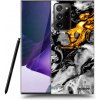 Picasee silikónový čierny obal pre Samsung Galaxy Note 20 Ultra - Black Gold 2