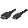 Techly 1.8m HDMI HDMI kábel 1,8 m Typ HDMI (štandard) HDMI Type C (Mini) Čierna (ICOC-HDMI-B-015)
