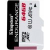 Pamäťová karta Kingston microSD High-Endurance 64GB Class 10 UHS-I U1