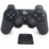 GEMBIRD gamepad JPD-WDV-01, vibrační, bezdrátový, PC/PS2/PS3, USB JPD-WDV-01
