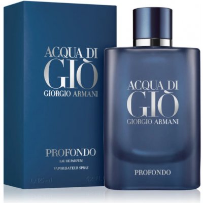 Giorgio Armani Acqua di Gio Profondo, Parfumovaná voda 125ml pre mužov