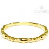 Adanito BRR1067G Zlatý prsteň zo žltého zlata