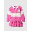 GAP Baby polo šaty s logom Ružová 18-24M Ružová Ružová