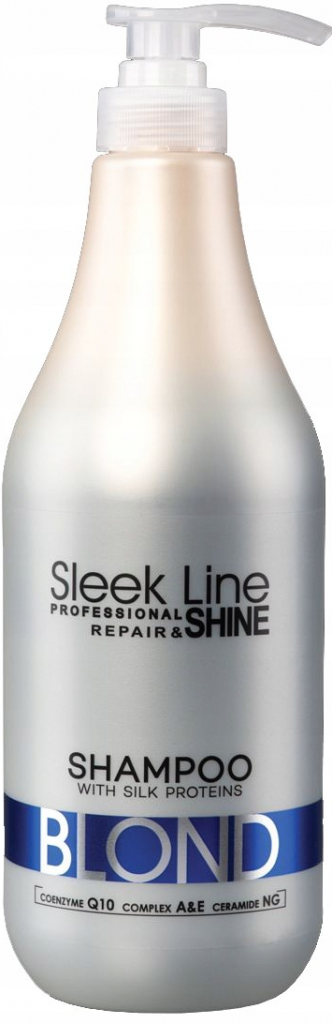 Stapiz Sleek Line Blond Shampoo šampón na poškodené farbené vlasy 1000 ml