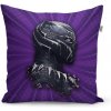 Sablio Vankúš Black Panther z profilu Fialový 50x50