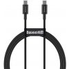 BASEUS 50893 BASEUS CATYS-B01 100W Kábel USB Type-C - USB Type-C 1m čierny