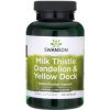 Swanson Milk Thistle Dandelion & Yellow Dock 120 ks, kapsule
