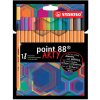 Liner stabilo point 88 arty, sada 18 ks