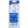 Vega AA-890 HDMI kábel profesional 3D gold 2m biely
