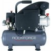 Rockforce Pístový olejový kompresor s přímým pohonem (220 V, 1,1 kW, 2850 ot/min, 9l nádoba, 8 barů, 155 l/min)