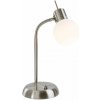 Globo Lighting Loxy stolová lampa 1x5 W biela-nikiel 571601016X