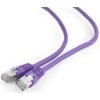 Gembird PP6-5M/V patch RJ45 , cat. 6, FTP, 5m, fialový