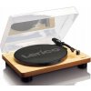 Gramofón Lenco LS-50 Poloautomatický páskový predzosilňovač 78RPM, hnedý
