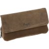 Puzdro na 2 fajky Angelo Goat Leather hnedé