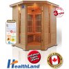 HEALTHLAND Infrasauna DeLuxe 4005 Carbon 644005KC