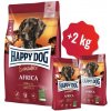 HAPPY DOG Sensible Africa 12,5 kg + 2 kg