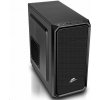 EVOLVEO Shaw 2, case mATX, 1x 120 mm ventilátor, přední mesh panel, prachový filtr, bez zdroje, černá CAEShaw2