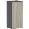 Hansgrohe Xevolos E - Bočná skrinka 41x89x36 cm, 1 dvierka, pánty vľavo, matná sivá/bronz 54214390