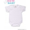 NEW BABY Body krátky rukáv Classic 50 100% Bavlna 50