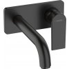 Hansgrohe Vernis Shape, umývadlová batéria pod omietku, EcoSmart, čierna matná, HAN-71578670