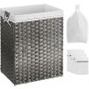 Ratanový kôš na bielizeň 90 l SONGMICS LCB390G01