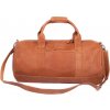 SEGALI Cestovná kožená taška 1010 cognac